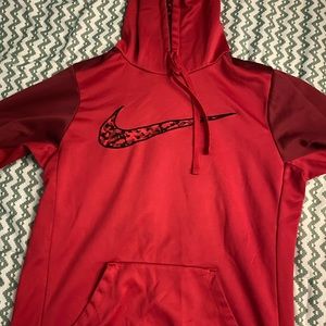 Red hoodie
